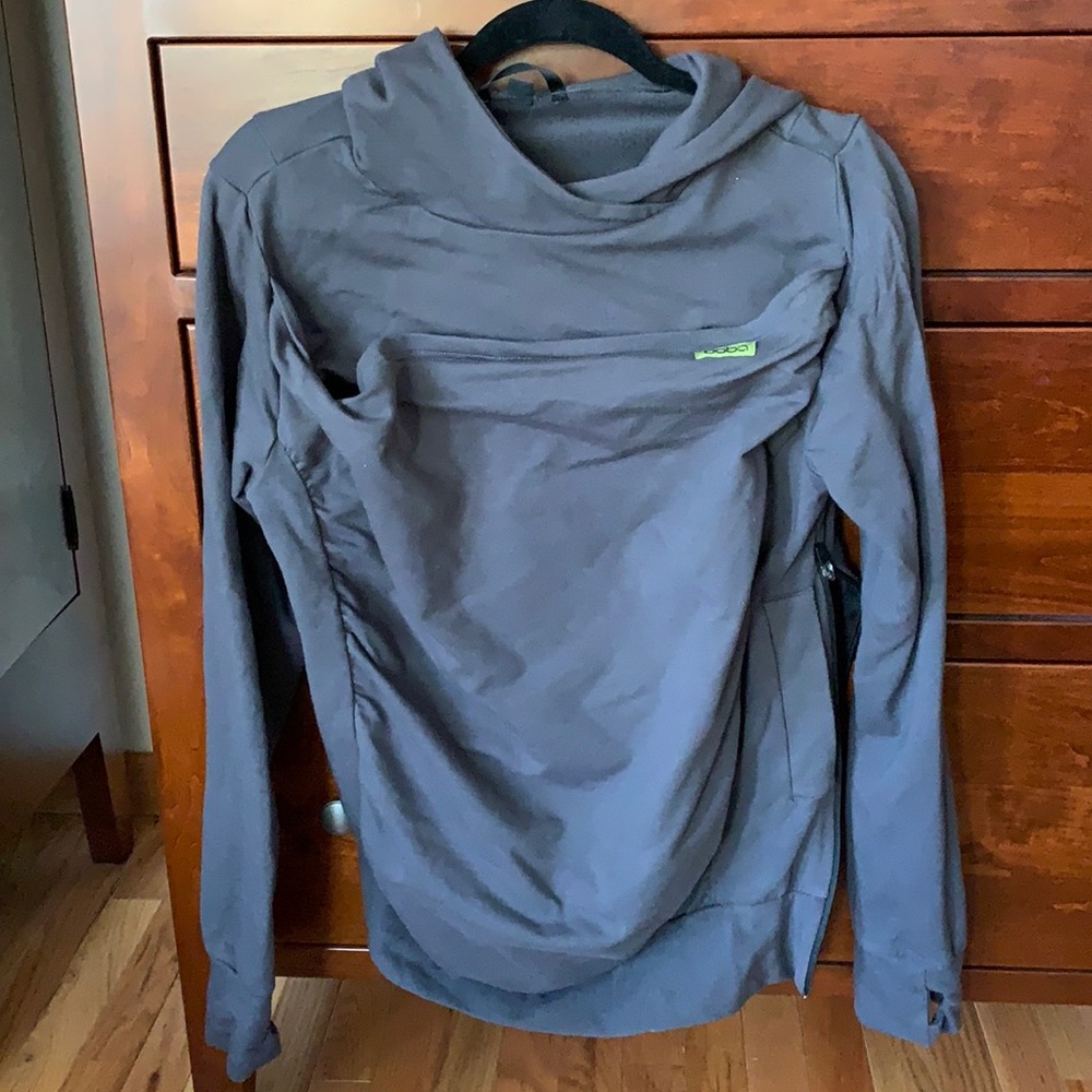 Gray Women's Pullover Hoodie Sweatshirt